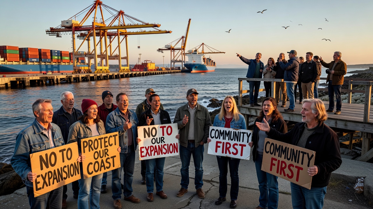 Port Expansion Plans Spark Local Debate